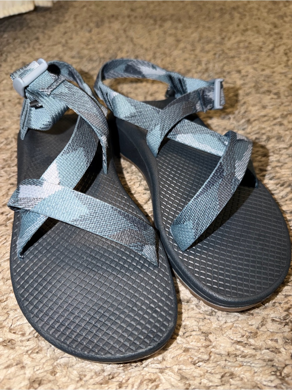 Chaco Women's Z Cloud CamoBlue Sandals - Picture 4 of 4